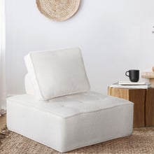 Theseus Boucle Adjustable Accent Chair